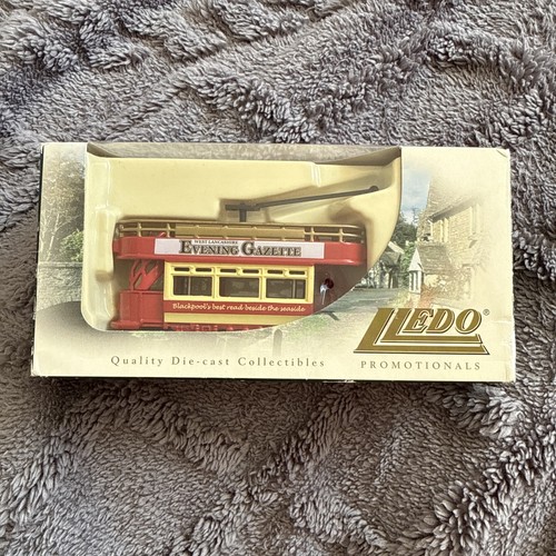 Lledo blackpool tram - blackpool,