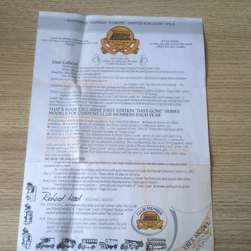 Very rare lledo collectors - lledo,