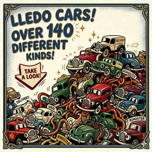Vintage lledo cars 140 kinds - 140+,